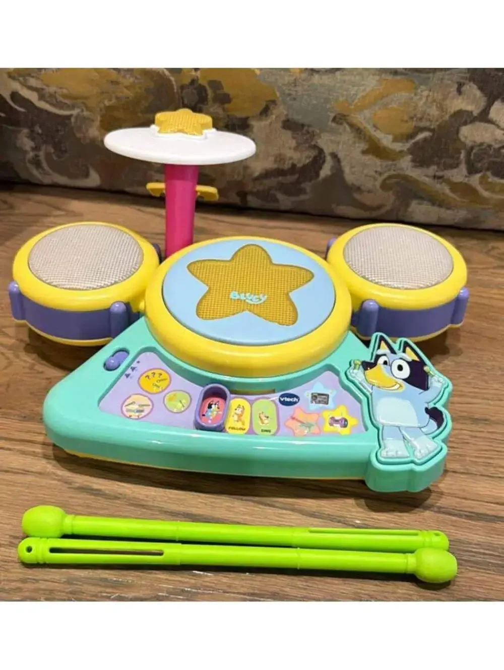 VTech Bluey Hooray Drum Set